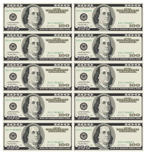 Paper Money Printable